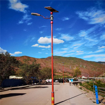 8000 lumen des lampes de rue solaires extérieures