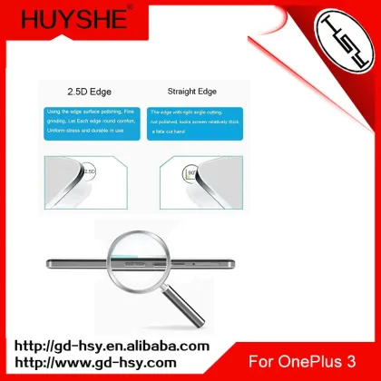 HUYSHE cell phone screen protector oneplus 3 asahi glass tempered glass screen protector