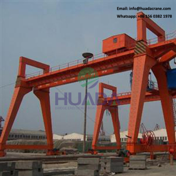 heavy duty tyred type gantry crane