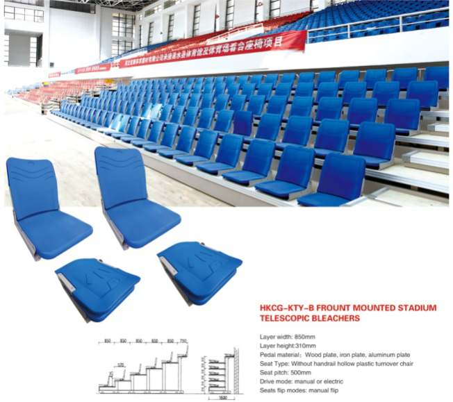 Foldable HDPE Anti-UV Stadium Chair for Sale