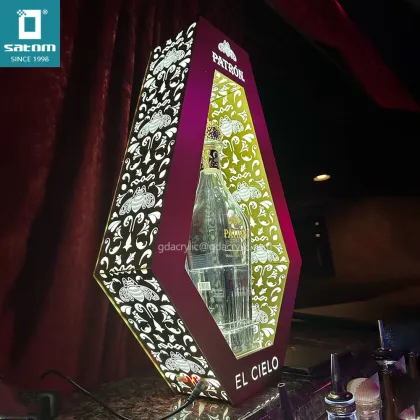 ABS Plastic Acrylic Bottle Display Presenter