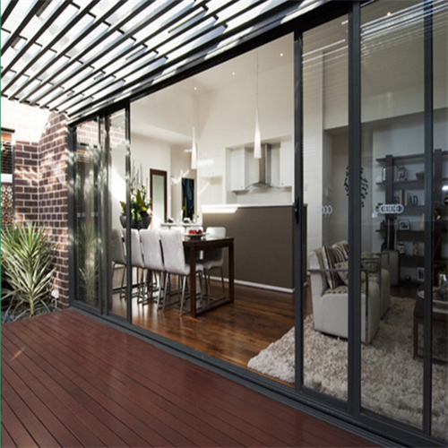 Aluminium Lift and Sliding Door White Color