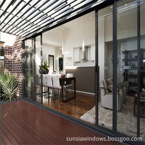 Aluminium lift and sliding door 2