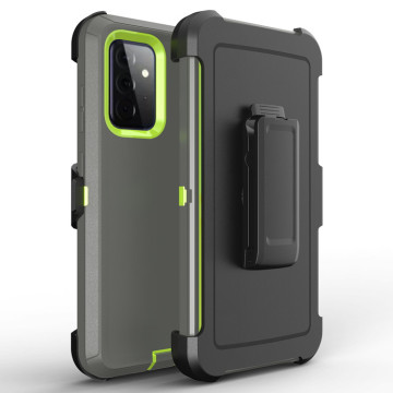 Custodia per telefono shock robusto per Samsung A16, A06, A53, A15, A14, A54 con protezione a 360 ° e cavalletto