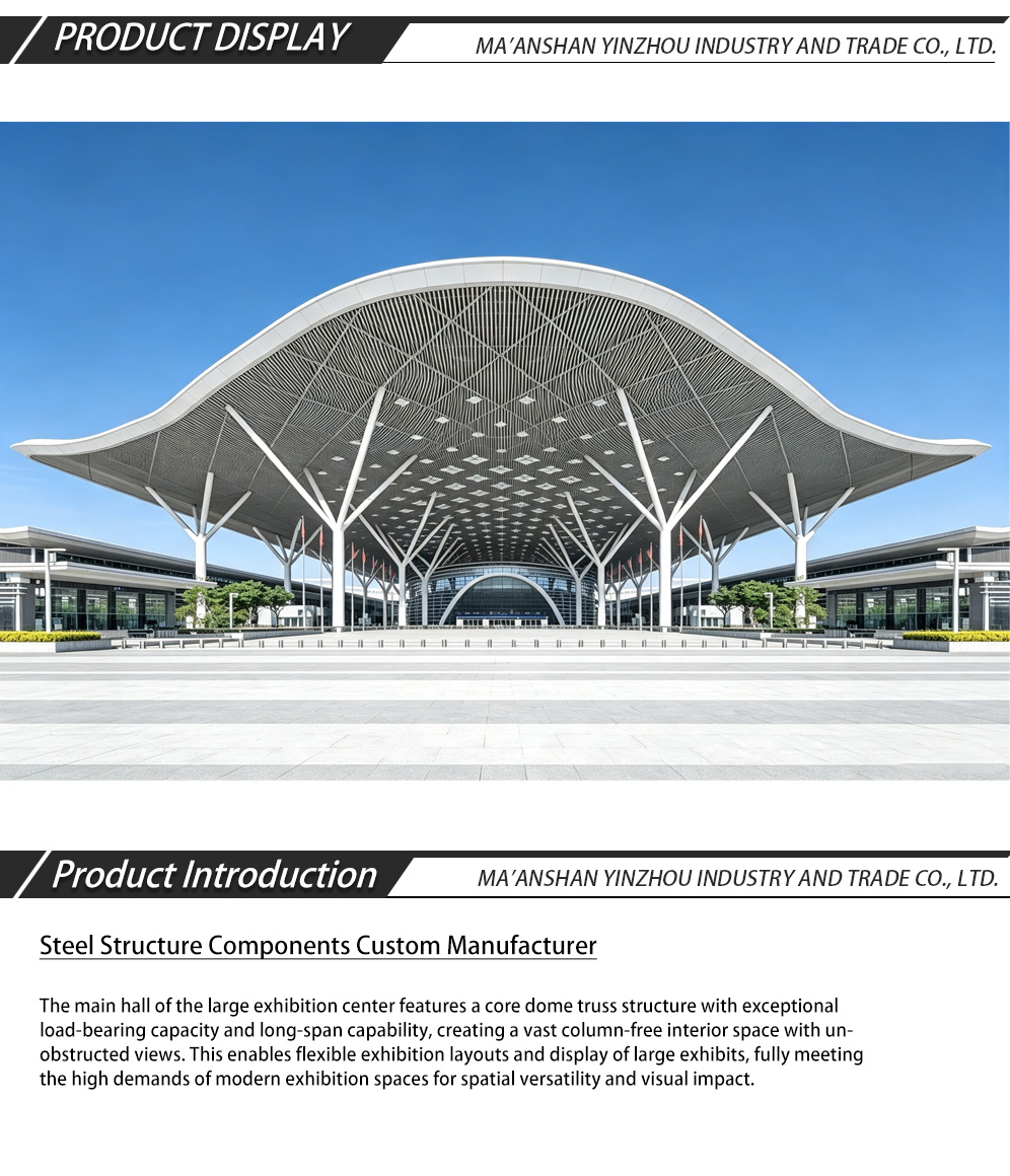 Steel Structure Convention Center Dome-x