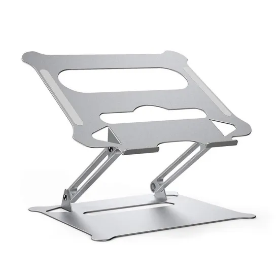 Portable Aluminum Laptop Stand with Multi-Angle & Heat-Vent for Mac and Notebook Laptops