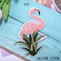 Feature Flamingos Birds DIY Custom Embroidery Patches