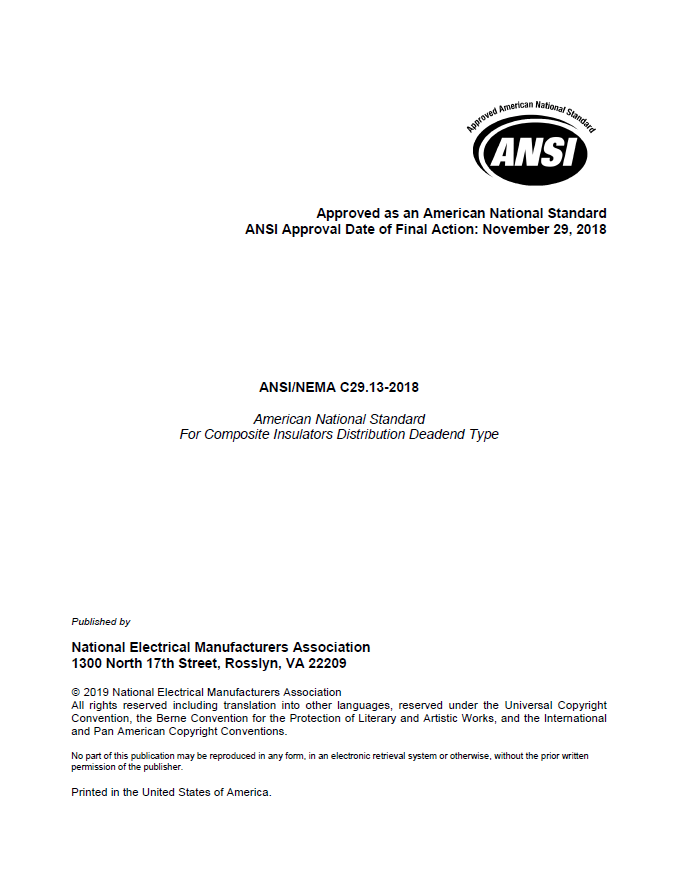 ANSI NEMA C29.13