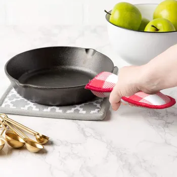 Microfiber Heat Resistant Pot Handle Cover for Skillets and Frying Pans