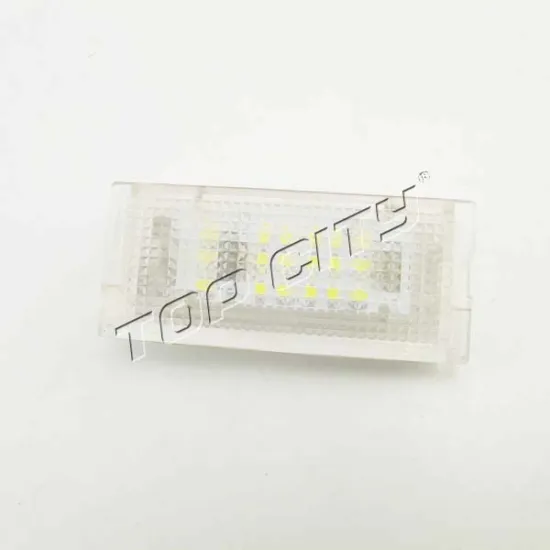 Factory Wholesale High Powerful Canbus 18* 3528SMD 6000K LED License Plate Light For BMW E46 2D,M3