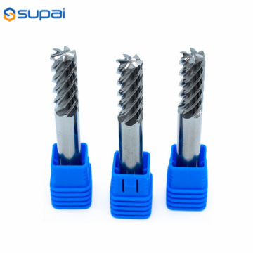 Tungsten Spiral 6 Flute Finishing End Mill