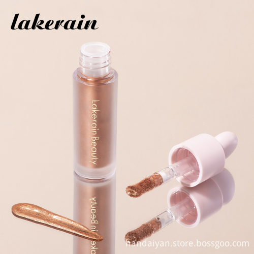 Long-Lasting Vegan Liquid Shimmer Highlighter: Custom Private Label Body Glitter Makeup