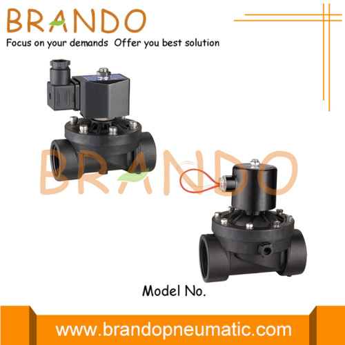 1/2'' 3/4'' 1'' 2'' Water Plastic Solenoid Valve