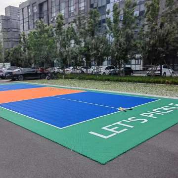Outdoor and Indoor Pickleball Court Floor Mats