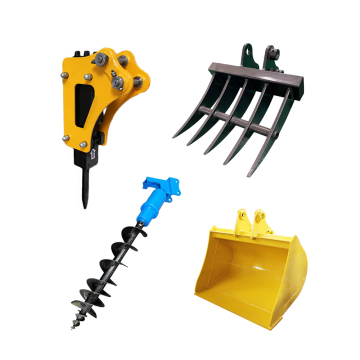 Rippa Small Mini Excavator Attachment Parts: Hydraulic Hammer Breaker for Mini Excavators