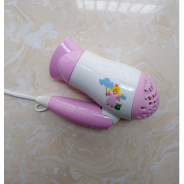 New Fashion 1200W Foldable Lovely Kids Hair Blower