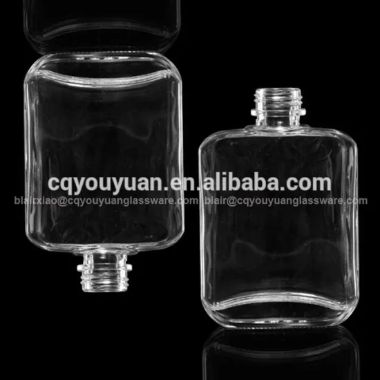 Empty 15CL Wine Bottle Super Flint Glass 150ML Clear Flat Spirits Glass Bottle