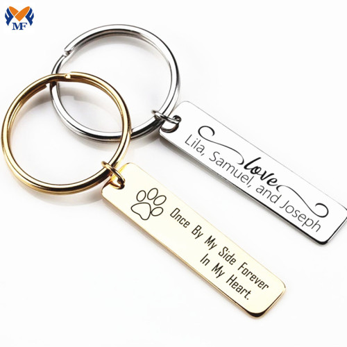 Graduation Gift Stainless Steel Keychain Coloured