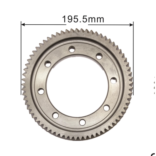 Auto Parts Transmission Gearbox: Brass Transmission Gear Pinion Crown for Toyota