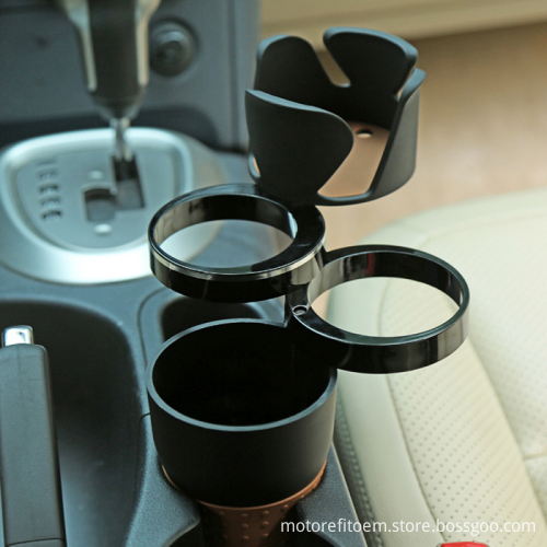 RTS Car Cup Holder: Multi-Functional Drinking Bottle, Sunglasses, and Phone Organizer