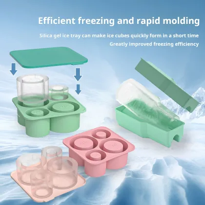 Stanley Cup Silicone Ice Tray with Cover