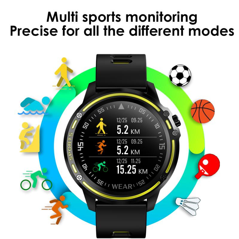 L8 Smart Watch Men IP68 Waterproof SmartWatch ECG Blood Pressure Heart Rate Sports Fitness Pk L5 L9