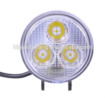 3 LED rounded auto spot light 12v / 24v highlight