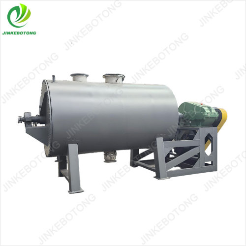 Low temperature vacuum rake dryer