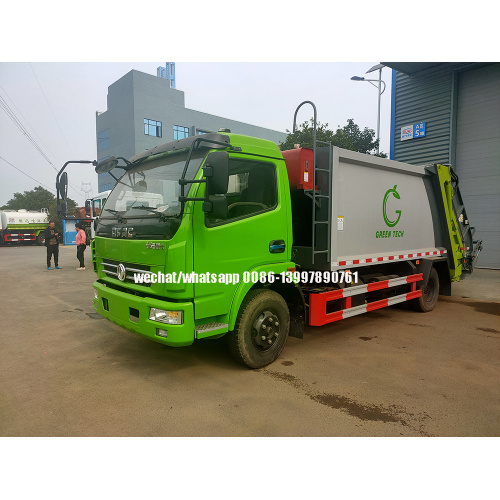 Dongfeng 9CBM/6tons Garbage Collector/Disposal Truck