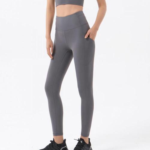 Wanita Gym Memakai Legging Seluar Yoga Kecergasan