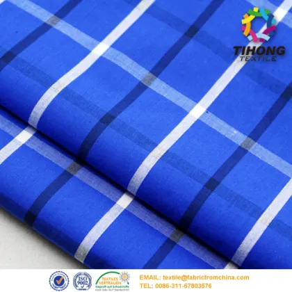 yarn dyed shirting fabric