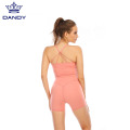 Wholesale yoga crop top and workout shorts