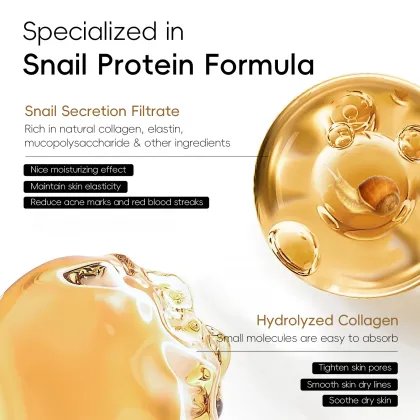 Korean Snail Collagen Facial Mask - 25g Pore Cleansing & Firming Moisturizer