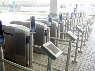 CE Approved Pedestrain Access Control Gate Bi-directional F