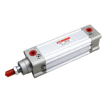 Square Cover Double Acting Pneumatic Cylinder Pump with Aluminum Hydraulic Pumps - ISO6431 1MPa