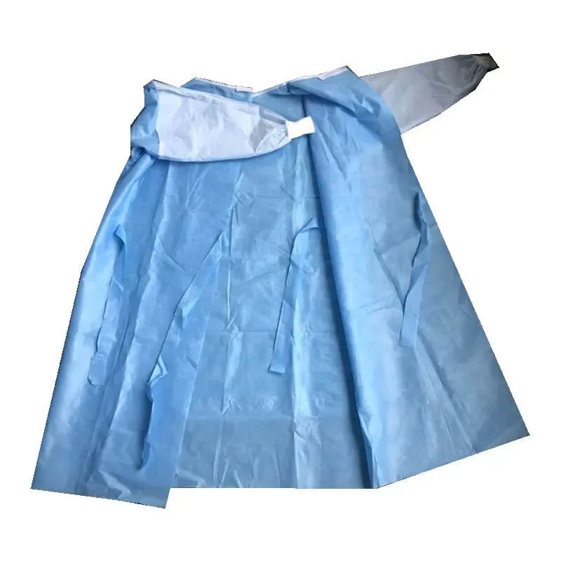 Sterile Surgical Gowns with Reinforced Design and Hand Towel Access