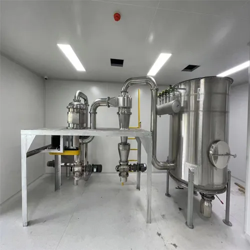 air classifier separator used for biological materials