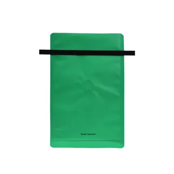 ECO laminated coffee bags wholesale with tin tie