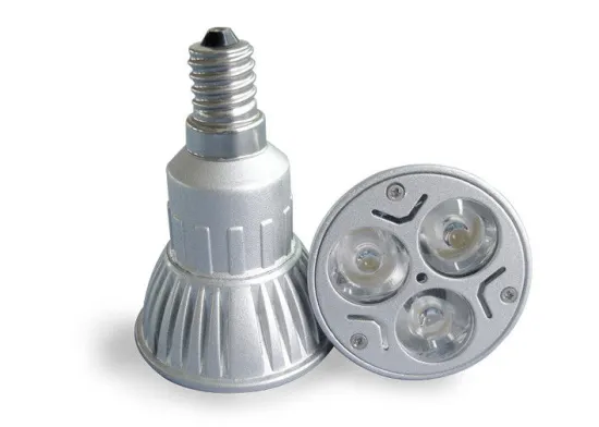 E14 / E27 / E26 Gu10 / Gu5.3 270lm 3w High Power Led Spot Lamps For Bar, Ktv, Exhibit