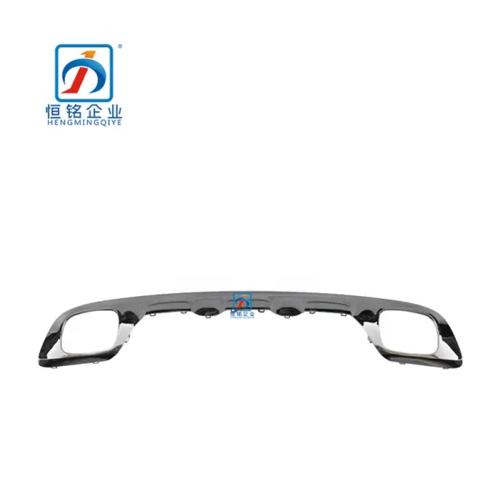 Sport Style W156 Rear Bumper Down Diffuser Chrome Panel for GLA Class
