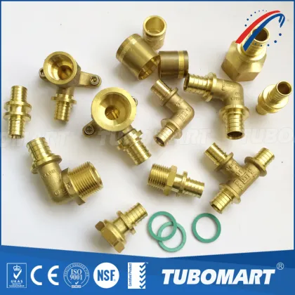 Floor heating treatment rehau brass plumbing fitting for pex pipe