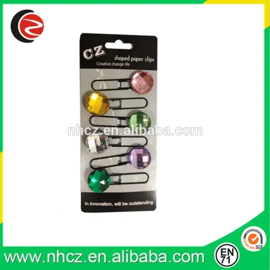 Round Shape Colorful Acrylic Gift Bookmark