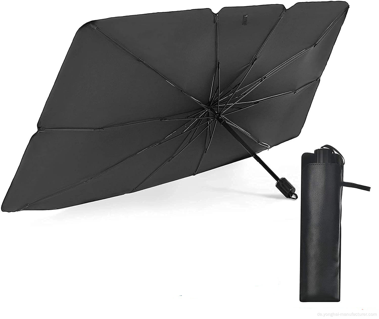 Auto -Vorderwindescheibe Sonnenschild Klapper Regenschirm