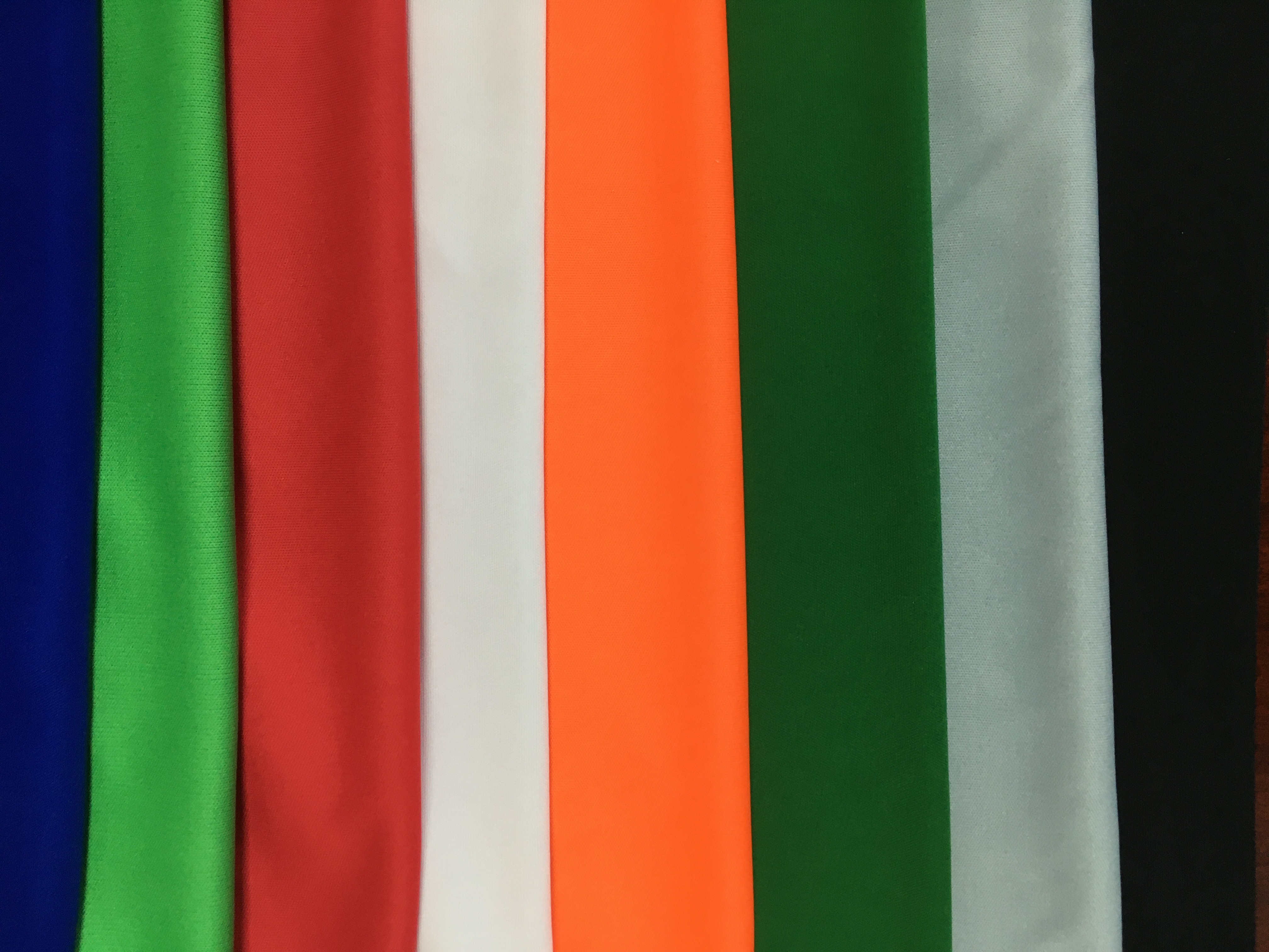 cheap colorful 100% polyester dyed knitted interlock fabric