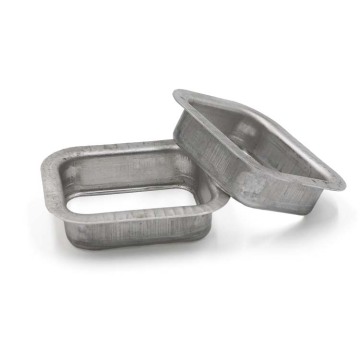 Aluminum Rain Downspout Outlet - 3'' x 4'' Drainage Solution