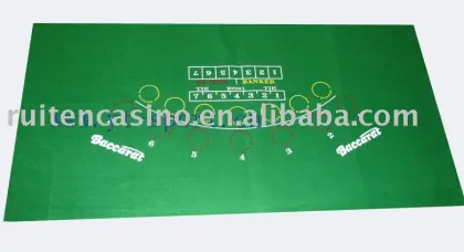 Home style Baccarat Layout (gambling)