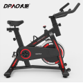 Workout on cycling bike new design