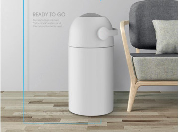 10L Indoor Baby Diaper Pail Household Trash Can