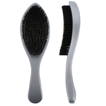 China Wholesale Customized Logo Low MOQ 100% Natural Soft Boar Bristle Beard Brush