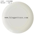 Pet toy rubber frisbee